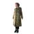 Unbranded vintage leopard print faux fur coat